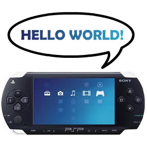 hello world psp