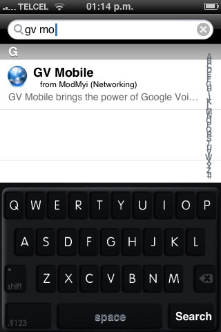 gv mobile, cydia