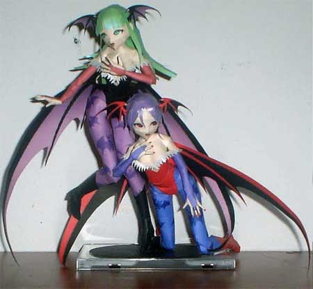 darkstalkers-papercraft-morrigan-lilith